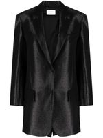 Sportmax blazer à simple boutonnage - Noir