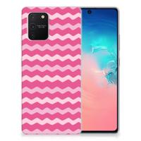 Samsung Galaxy S10 Lite TPU bumper Waves Pink