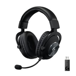 Logitech Gaming PRO X On Ear headset Gamen Radiografisch 7.1 Surround Zwart Volumeregeling, Microfoon uitschakelbaar (mute)