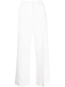 Jil Sander pantalon ample à coupe courte - Blanc