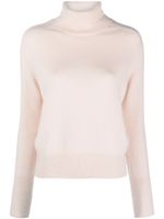 Victoria Beckham pull en laine à col roulé - Rose