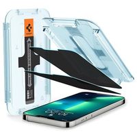 Spigen Glas.tR Ez Fit Privacy iPhone 13 Pro Max Screenprotector - 9H - 2 St. - thumbnail