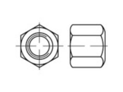 TOOLCRAFT 1067121 Zeskantmoeren M16 DIN 6330 RVS A4 10 stuk(s)