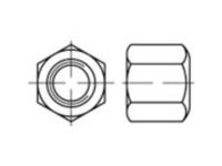 TOOLCRAFT 1067121 Zeskantmoeren M16 DIN 6330 RVS A4 10 stuk(s)