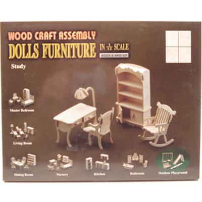 Poppenhuis meubels studeerkamer