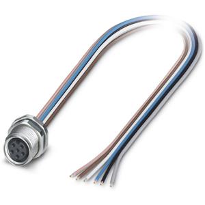 Phoenix Contact 1456103 Sensor/actuator inbouwconnector M8 Aantal polen (sensoren): 6 Bus, inbouw 0.50 m 1 stuk(s)