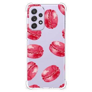 Samsung Galaxy A33 Beschermhoes Pink Macarons