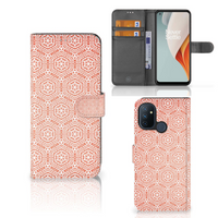 OnePlus Nord N100 Telefoon Hoesje Pattern Orange - thumbnail