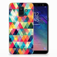 Samsung Galaxy A6 (2018) TPU bumper Geruit - thumbnail