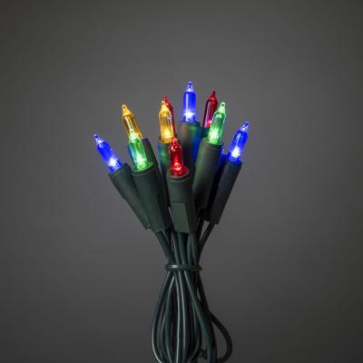 Konstsmide 6304-500 Mini-lichtketting Binnen werkt op het lichtnet Aantal lampen 100 LED Meerkleurig Verlichte lengte: 14.85 m