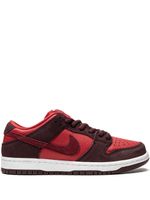 Nike baskets SB Dunk Low - Rouge