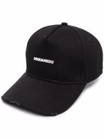 DSQUARED2 casquette à logo brodé - Noir - thumbnail