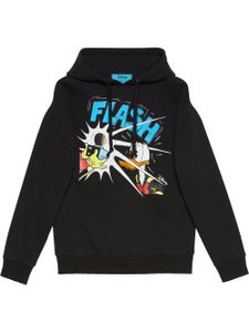 Gucci hoodie à imprimé graphique - Noir