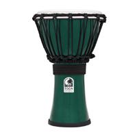 Toca TFCDJ-7MG Freestyle Colorsound djembe 7 inch metaal-groen - thumbnail