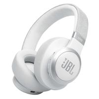 JBL Live 770 NC Draadloze Over-Ear-Hoofdtelefoon met Noise Cancelling-technologie en een batterijlevensduur tot 65 uur, in wit