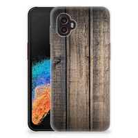 Samsung Galaxy Xcover 6 Pro Bumper Hoesje Steigerhout - thumbnail