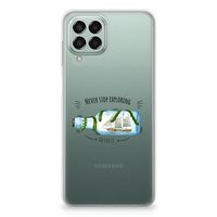 Samsung Galaxy M33 Telefoonhoesje met Naam Boho Bottle - thumbnail