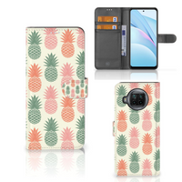 Xiaomi Mi 10T Lite Book Cover Ananas - thumbnail