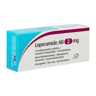 Loperamide Ab 2mg 20 Tabletten