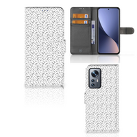 Xiaomi 12 Pro Telefoon Hoesje Stripes Dots - thumbnail