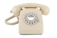 GPO GPO746IVR 746 Desk Phone Rotary Dial Ivory