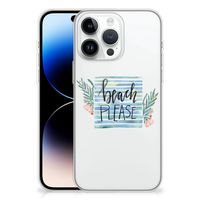 iPhone 14 Pro Max Telefoonhoesje met Naam Boho Beach