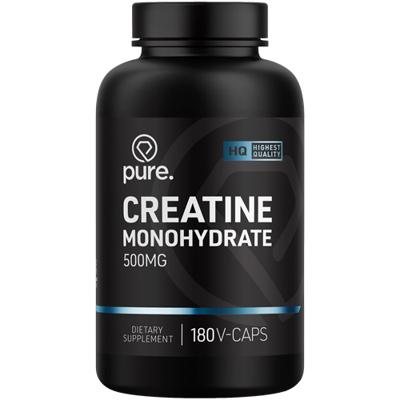-Creatine Monohydrate 500mg 180v-caps -Creatine Monohydrate 500mg 180v-caps