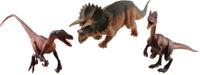 LG Imports dinosaurussen Raptors 3 delig groen/bruin