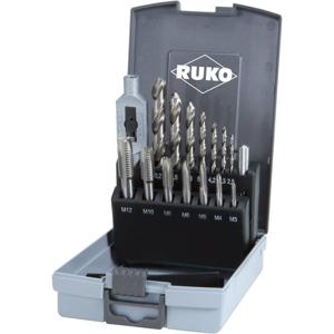 RUKO 245004RO Machinetapboorset 15-delig 1 set(s)