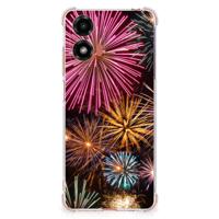 Motorola Moto G24 | G24 Power | G04 Anti Shock Bumper Case Vuurwerk - thumbnail