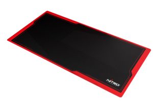 Nitro Concepts DM16 Gaming muismat Zwart, Rood