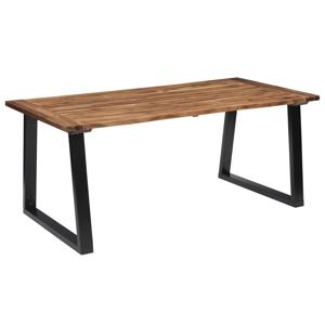 Eettafel 180x90cm massief acaciahout SKU: V288068