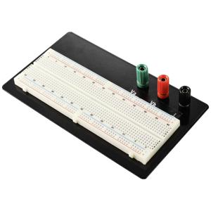 TRU COMPONENTS Breadboard Totaal aantal polen 830 (l x b) 184 mm x 106 mm 1 stuk(s)