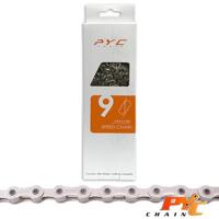 Pyc - Pyc fietsketting 9v - duurzaamheid en levensduur verbeterd - 138 schakels - 1/2 x 11/128 inch