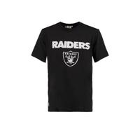 America Today T-shirt Edge met printopdruk zwart/wit