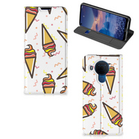 Nokia 5.4 Flip Style Cover Icecream - thumbnail