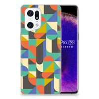 OPPO Find X5 Pro TPU bumper Funky Retro - thumbnail