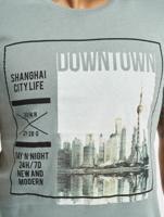 Sublevel / t-shirt Graphic in blauw