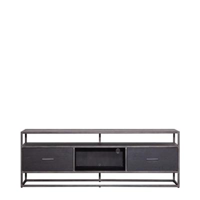 TV dressoir Hudson (150cm) | Hout  | Acaciahout | Zwart