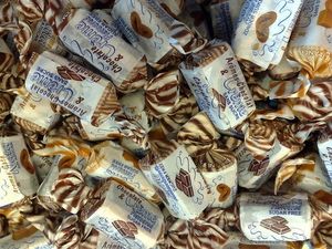 De Bron snoep De Bron - Caribean Cream Toffees Suikervrij 1 Kilo