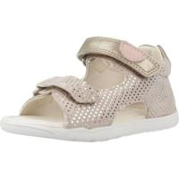 Geox Baby meisje B Macchia Gir sandaal, beige-goud, 22 EU