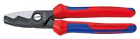 Knipex 95 12 200 95 12 200 Kabelschaar Geschikt voor (striptechniek) Aluminium- en koperkabel, een- en meerdraads 20 mm 70 mm² 2