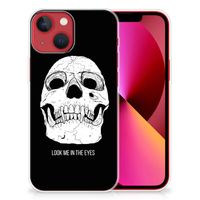 Silicone Back Case Apple iPhone 13 Skull Eyes