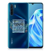 OPPO A91 Telefoonhoesje met Naam Boho Beach