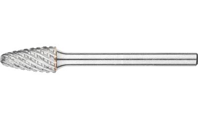 PFERD 21230084 Freesstift Ronde boog Lengte 43 mm Afmeting, Ø 6 mm Werklengte 13 mm Schachtdiameter 3 mm
