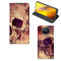 Mobiel BookCase Xiaomi Poco X3 Pro | Poco X3 Skullhead