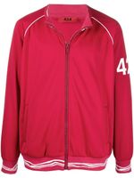 424 veste de sport à fermeture zippée - Rouge