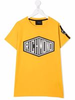 John Richmond Junior t-shirt à logo imprimé - Jaune - thumbnail