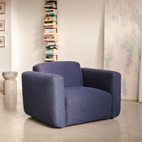 Kave Home Fauteuil Neom - Donkerblauw - thumbnail