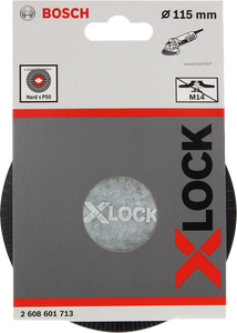 Bosch Accessoires X-LOCK Steunschijf voor fiberschijven 115 mm hard - 1 stuk(s) - 2608601713